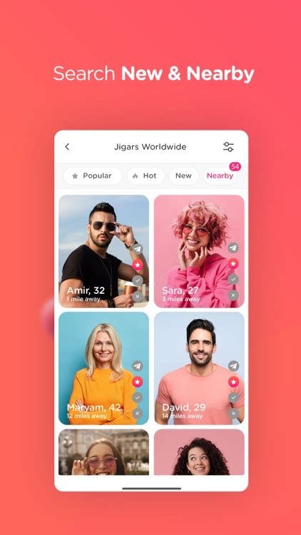 JIGAR: Persian Dating App (Mature Adults Only!)